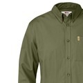Övik Solid Twill Shirt LS L, Green