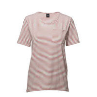 Ladies T-Shirt, Liitu T-shirts & Tops Short-sleeved Vaaleanpunainen NANSO