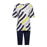 Ladies Pyjamas, VäRikaari Pyjama Monivärinen/Kuvioitu NANSO